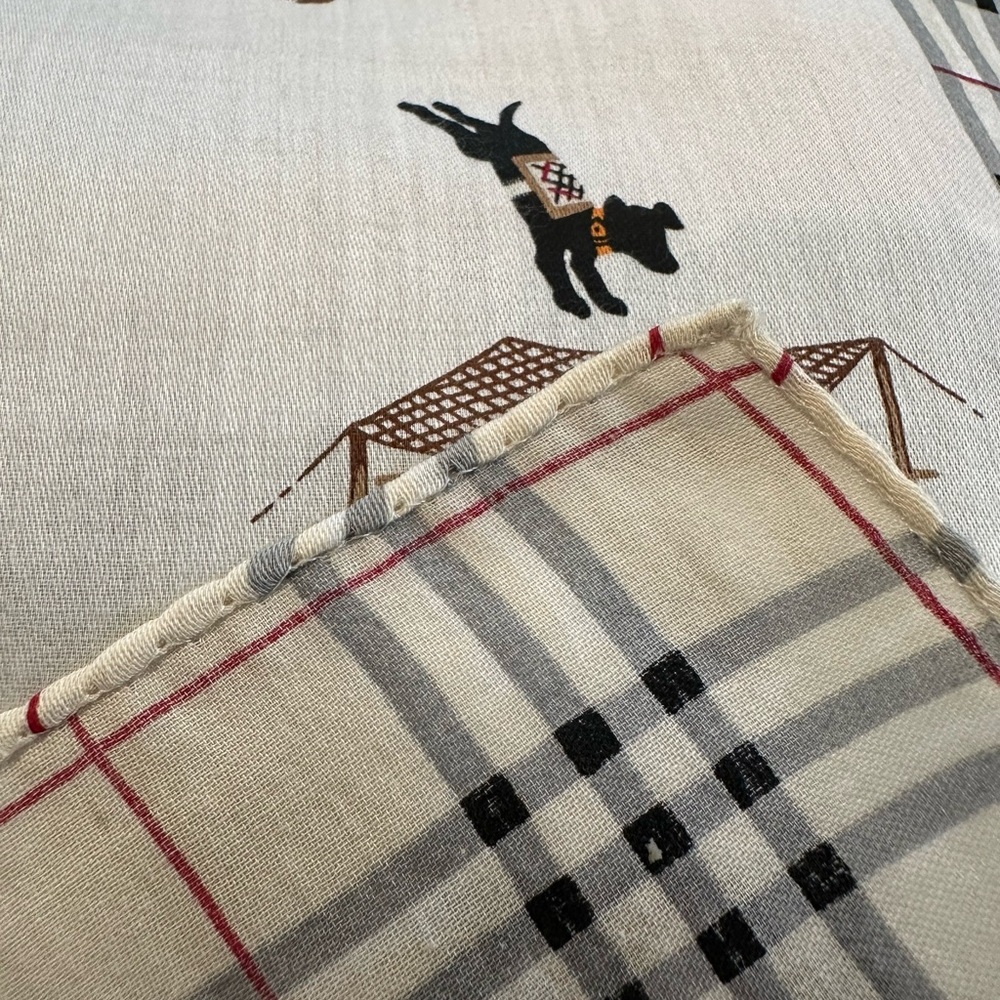 FREE Burberry doggie scarf. With $400 purchase. Rating 8.5/10 used firm price - Picture 5 of 9
